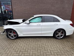 Mercedes C C-200 2.0 CGI 16V Vehículo de desguace (2018, Blanco)