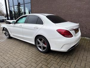 Mercedes C C-200 2.0 CGI 16V Vehículo de desguace (2018, Blanco)
