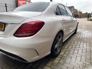 Mercedes C C-200 2.0 CGI 16V Vehículo de desguace (2018, Blanco)