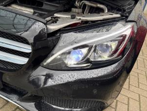 Mercedes C Estate C-350 e 2.0 16V Vehículo de desguace (2015, Metálico, Negro)
