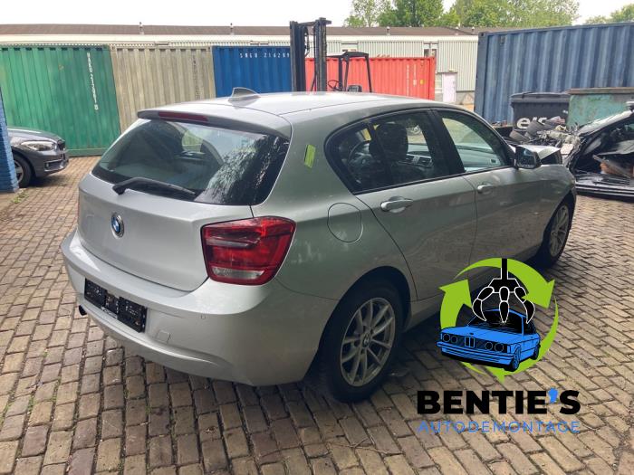 BMW 1 serie 114i 1.6 16V Salvage vehicle (2013, Silver)