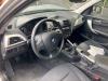 BMW 1 serie 114i 1.6 16V Salvage vehicle (2013, Silver)