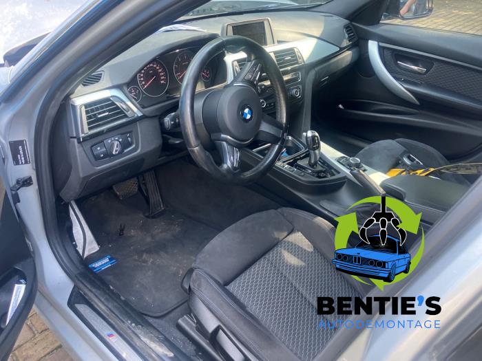 BMW 3 serie Touring 320d 2.0 16V Salvage vehicle (2015, Gray)