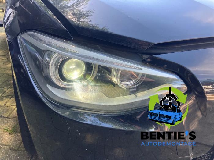 BMW 1 serie 114i 1.6 16V Vehículo de desguace (2012, Negro)
