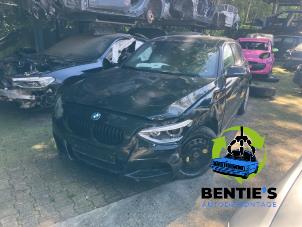 BMW 1 serie 114i 1.6 16V Vehículo de desguace (2012, Negro)