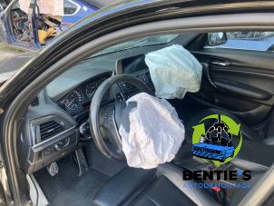 BMW 1 serie 114i 1.6 16V Vehículo de desguace (2012, Negro)