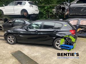 BMW 1 serie 118d 2.0 16V Vehículo de desguace (2011, Negro)