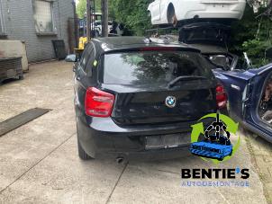 BMW 1 serie 118d 2.0 16V Vehículo de desguace (2011, Negro)