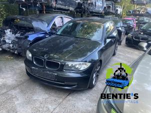BMW 1 serie 116i 1.6 16V Vehículo de desguace (2007, Negro)