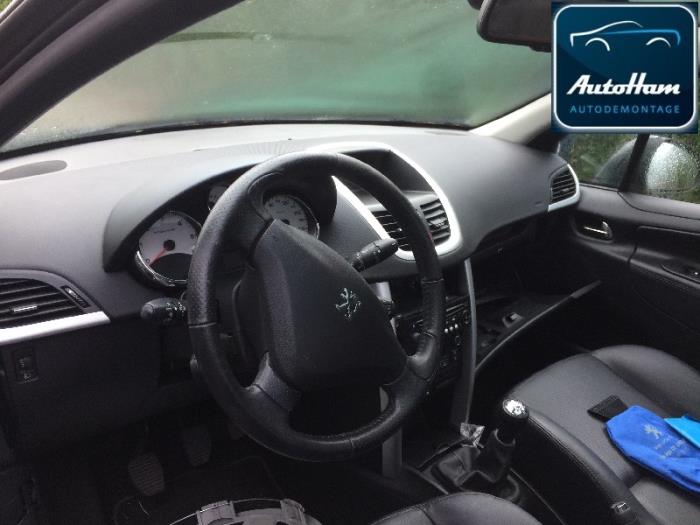 Peugeot 207/207+ 1.6 HDi 16V Vehículo de desguace (2010, Gris)