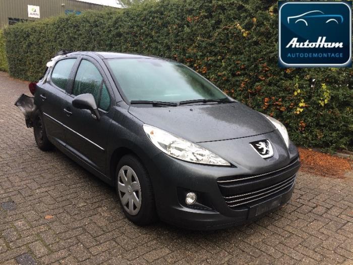 Peugeot 207/207+ 1.6 HDi 16V Vehículo de desguace (2010, Gris)