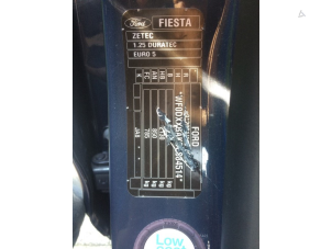 Ford Fiesta 6 1.25 16V Vehículo de desguace (2014, Oscuro, Gris)