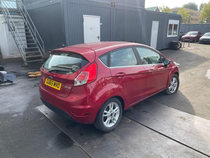 Ford Fiesta VII 1 0 EcoBoost 12V 100 Salvage Vehicle 2015 Red 