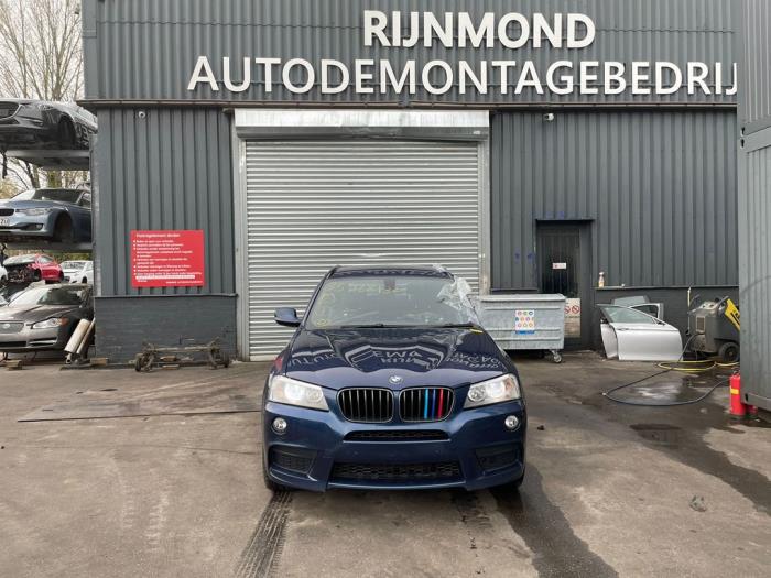 BMW X3 xDrive20d 16V Salvage vehicle (2012, Blue)