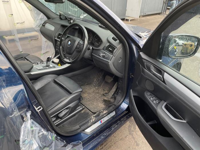 BMW X3 xDrive20d 16V Salvage vehicle (2012, Blue)
