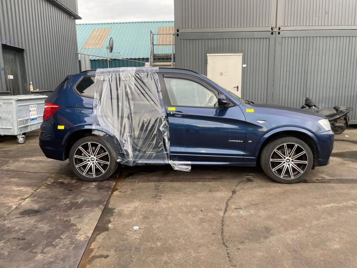 BMW X3 xDrive20d 16V Salvage vehicle (2012, Blue)