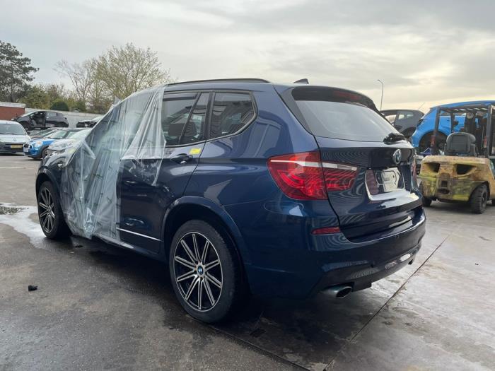 BMW X3 xDrive20d 16V Salvage vehicle (2012, Blue)