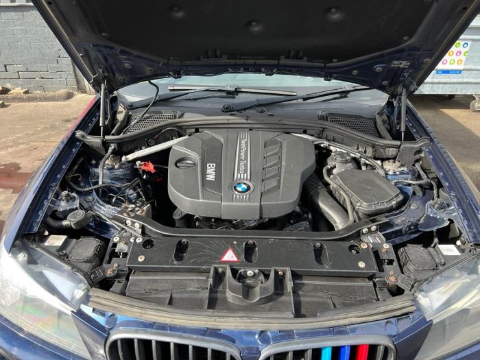 BMW X3 xDrive20d 16V Salvage vehicle (2012, Blue)
