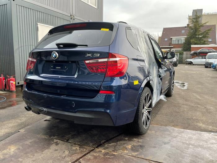 BMW X3 xDrive20d 16V Salvage vehicle (2012, Blue)