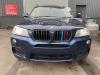 BMW X3 xDrive20d 16V Salvage vehicle (2012, Blue)