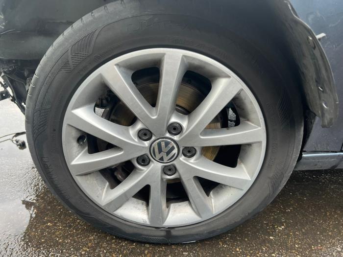 Volkswagen Golf VI Variant 1.6 TDI 16V 105 Épave (2010, Bleu)
