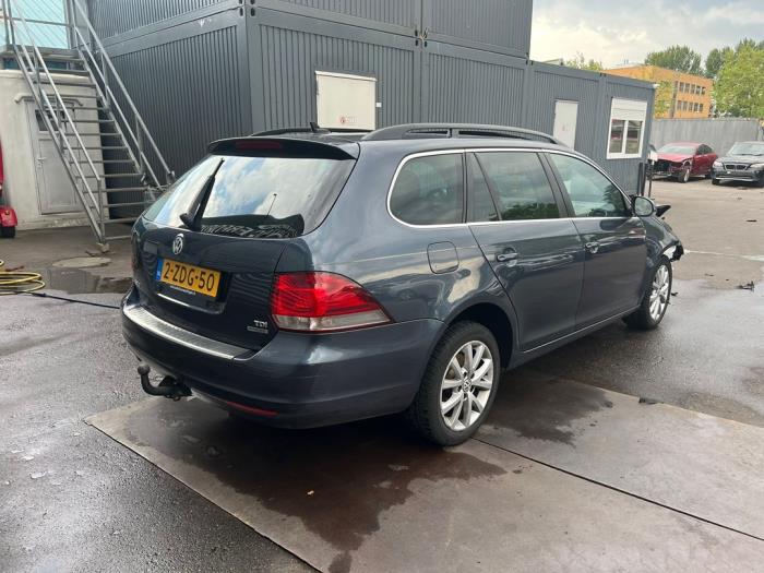 Volkswagen Golf VI Variant 1.6 TDI 16V 105 Épave (2010, Bleu)