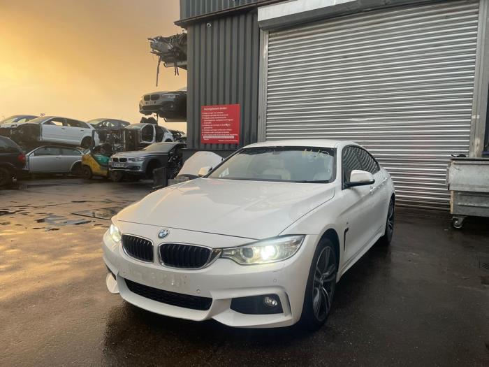 BMW 4 serie Gran Coupe 435d xDrive 3.0 24V Salvage vehicle (2016, White)