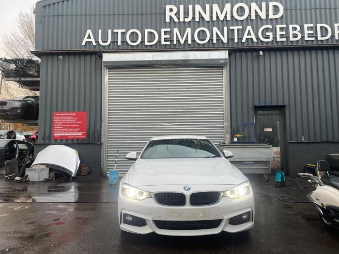 BMW 4 serie Gran Coupe 435d xDrive 3.0 24V Salvage vehicle (2016, White)