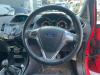 Ford Fiesta 6 1.0 EcoBoost 12V 100 Samochód złomowany (2013, Czerwony)