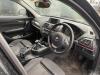 BMW 1 serie 116d 2.0 16V Salvage vehicle (2011, Black)
