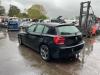 BMW 1 serie 116d 2.0 16V Salvage vehicle (2011, Black)