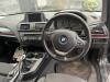 BMW 1 serie 116d 2.0 16V Salvage vehicle (2011, Black)