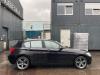 BMW 1 serie 116d 2.0 16V Salvage vehicle (2011, Black)