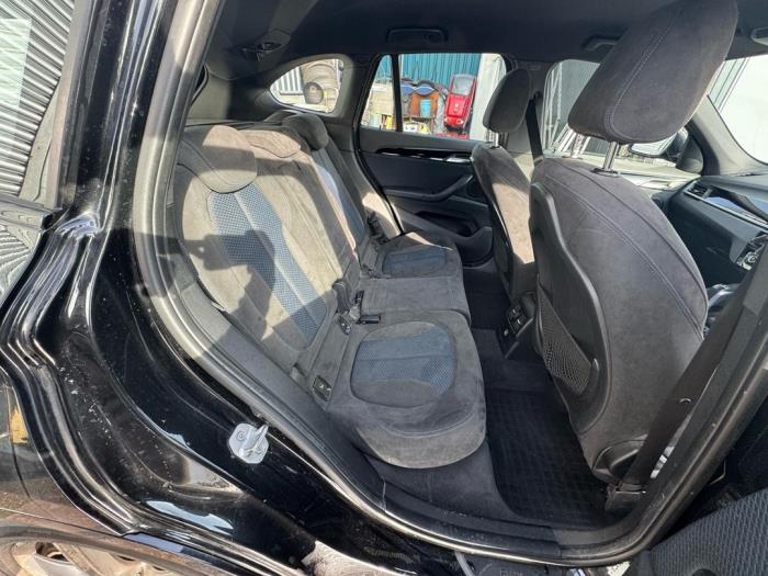 BMW X1 xDrive 20d 2.0 16V Salvage vehicle (2017, Metallic, Black)