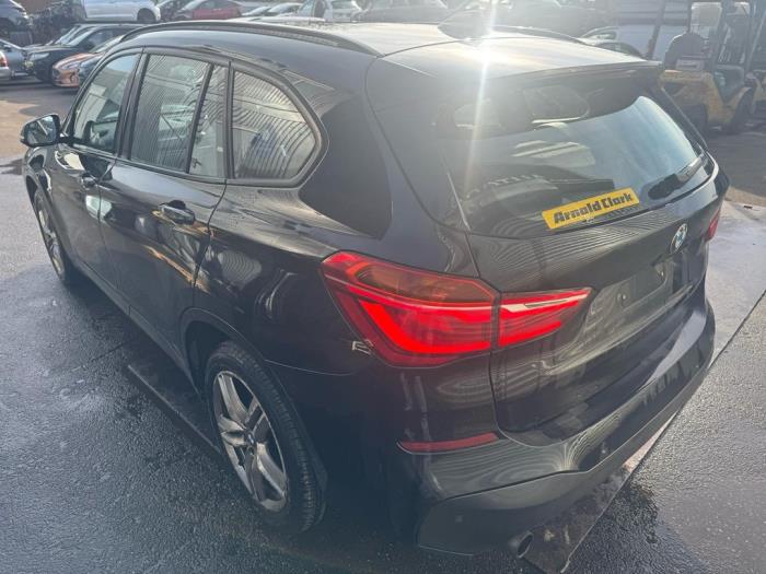 BMW X1 xDrive 20d 2.0 16V Salvage vehicle (2017, Metallic, Black)
