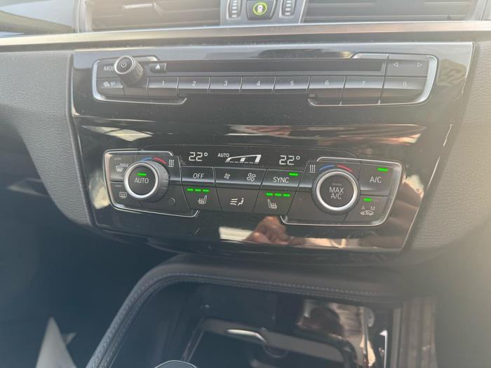 BMW X1 xDrive 20d 2.0 16V Salvage vehicle (2017, Metallic, Black)