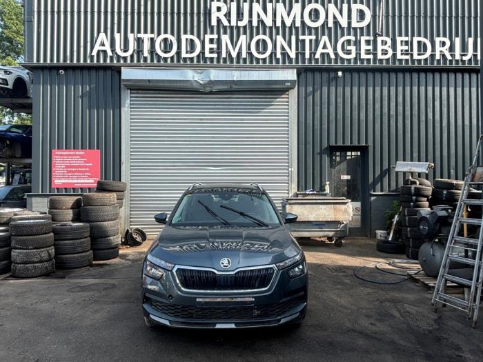 Skoda Kamiq 1.0 TSI 12V Schrottauto (2020, Dunkel, Silbergrau, Mausgrau)