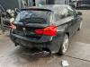BMW 1 serie 116d 1.5 12V TwinPower Vehículo de desguace (2016, Metálico, Negro)