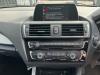 BMW 1 serie 116d 1.5 12V TwinPower Vehículo de desguace (2016, Metálico, Negro)