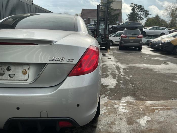 Peugeot 308 CC 1.6 16V THP 150 Skrotfordon (2009, ZILVERGRIJS GRIJS)