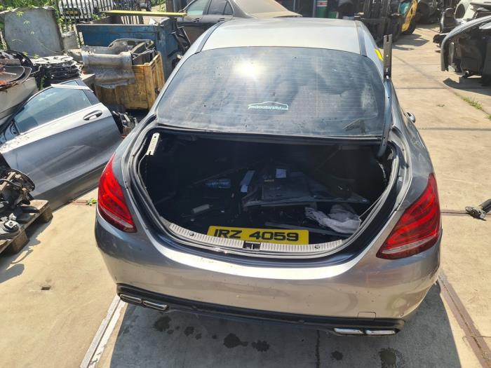 Mercedes C C-220 2.2 CDI BlueTEC, C-220 d 16V Salvage vehicle (2014, Gray)