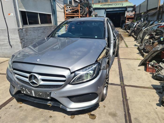 Mercedes C C-220 2.2 CDI BlueTEC, C-220 d 16V Salvage vehicle (2014, Gray)