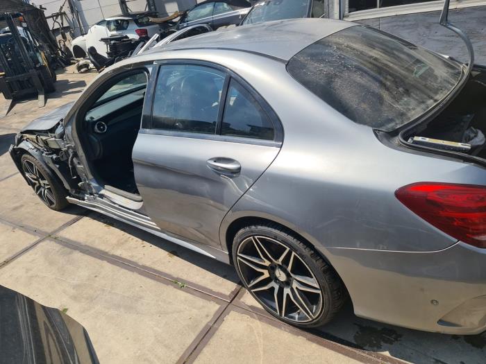 Mercedes C C-220 2.2 CDI BlueTEC, C-220 d 16V Salvage vehicle (2014, Gray)