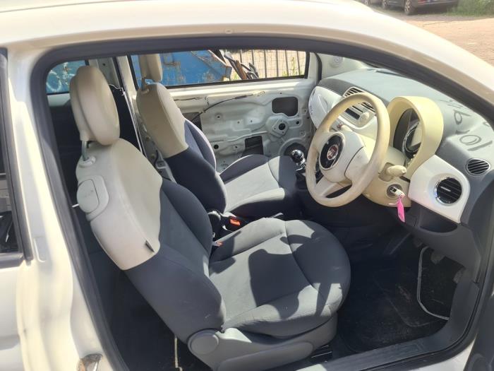 Fiat 500 1.2 Skrotfordon (2010, WIT)