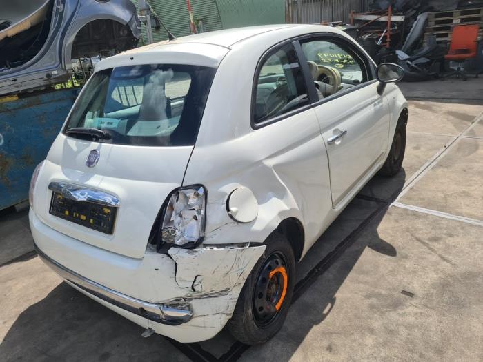 Fiat 500 1.2 Skrotfordon (2010, WIT)