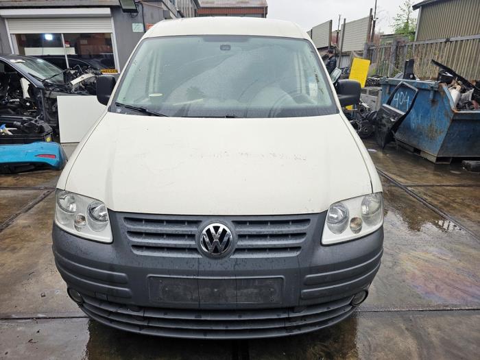 Volkswagen Caddy III 2.0 SDI Salvage vehicle (2009, White)