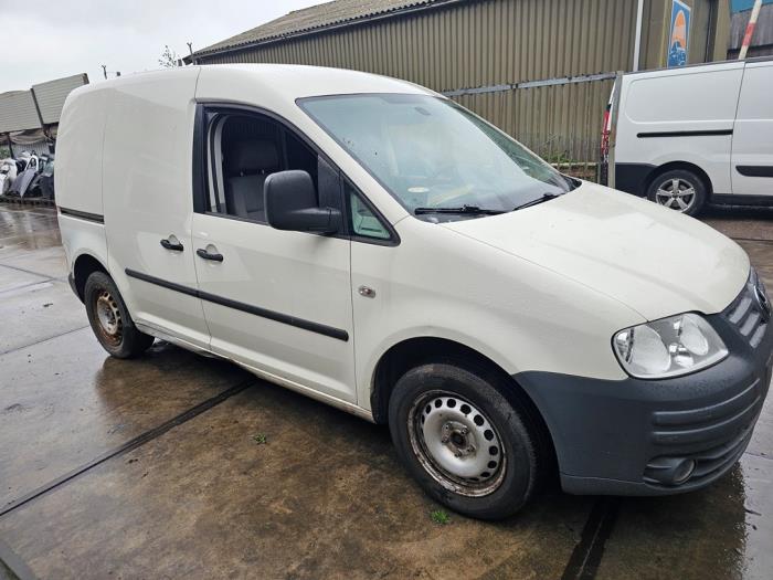 Volkswagen Caddy III 2.0 SDI Salvage vehicle (2009, White)