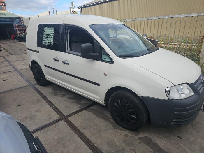 Volkswagen Caddy III 2.0 SDI Salvage vehicle (2008, White)