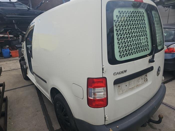Volkswagen Caddy III 2.0 SDI Salvage vehicle (2008, White)