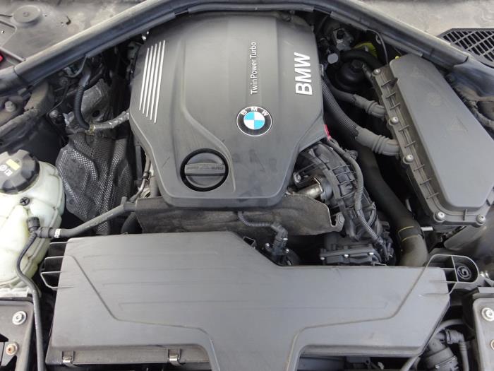 BMW 1 serie 118d 2.0 16V Salvage vehicle (2016, Black)